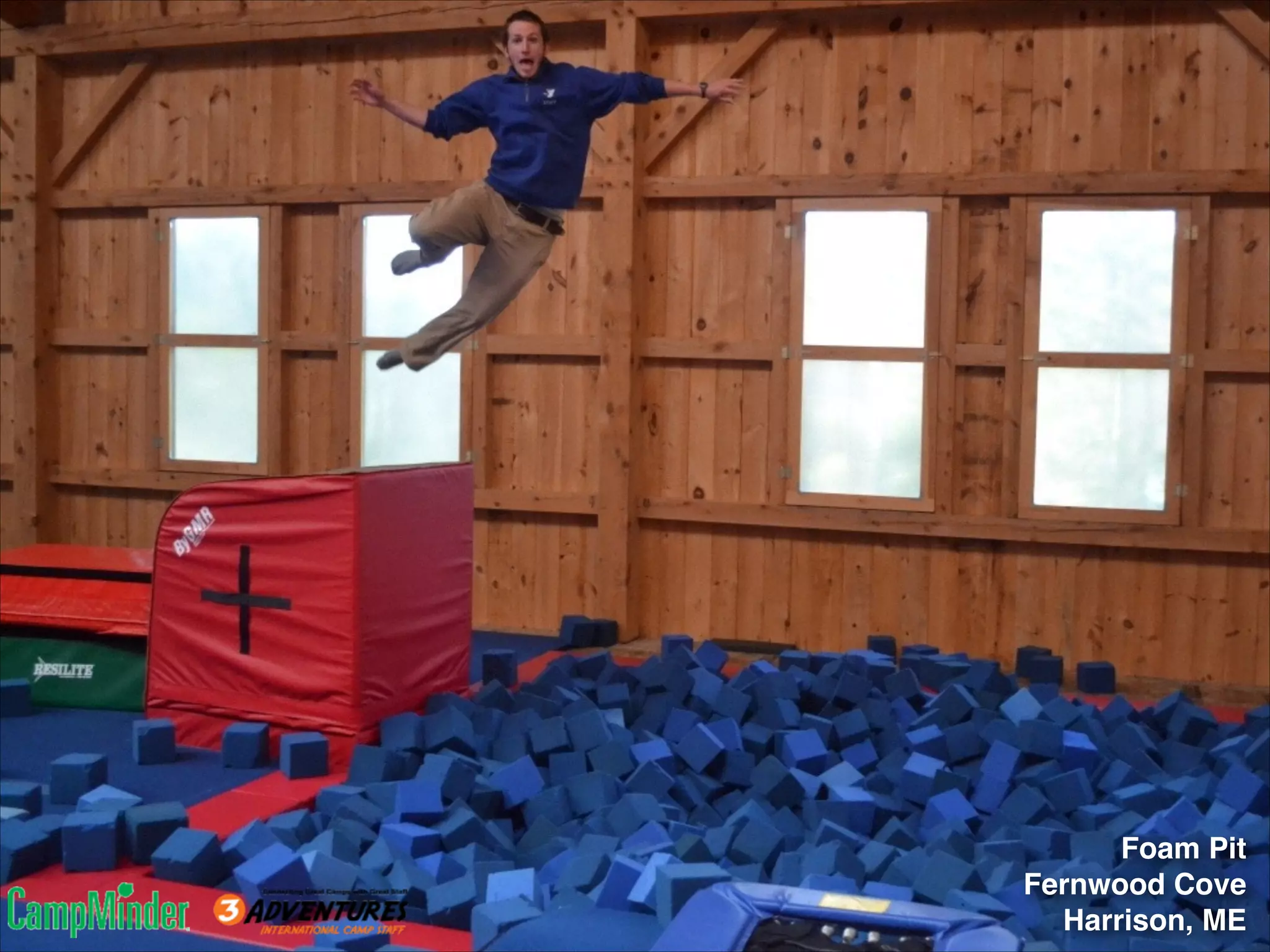 Foam Pit!
Fernwood Cove!
Harrison, ME

 