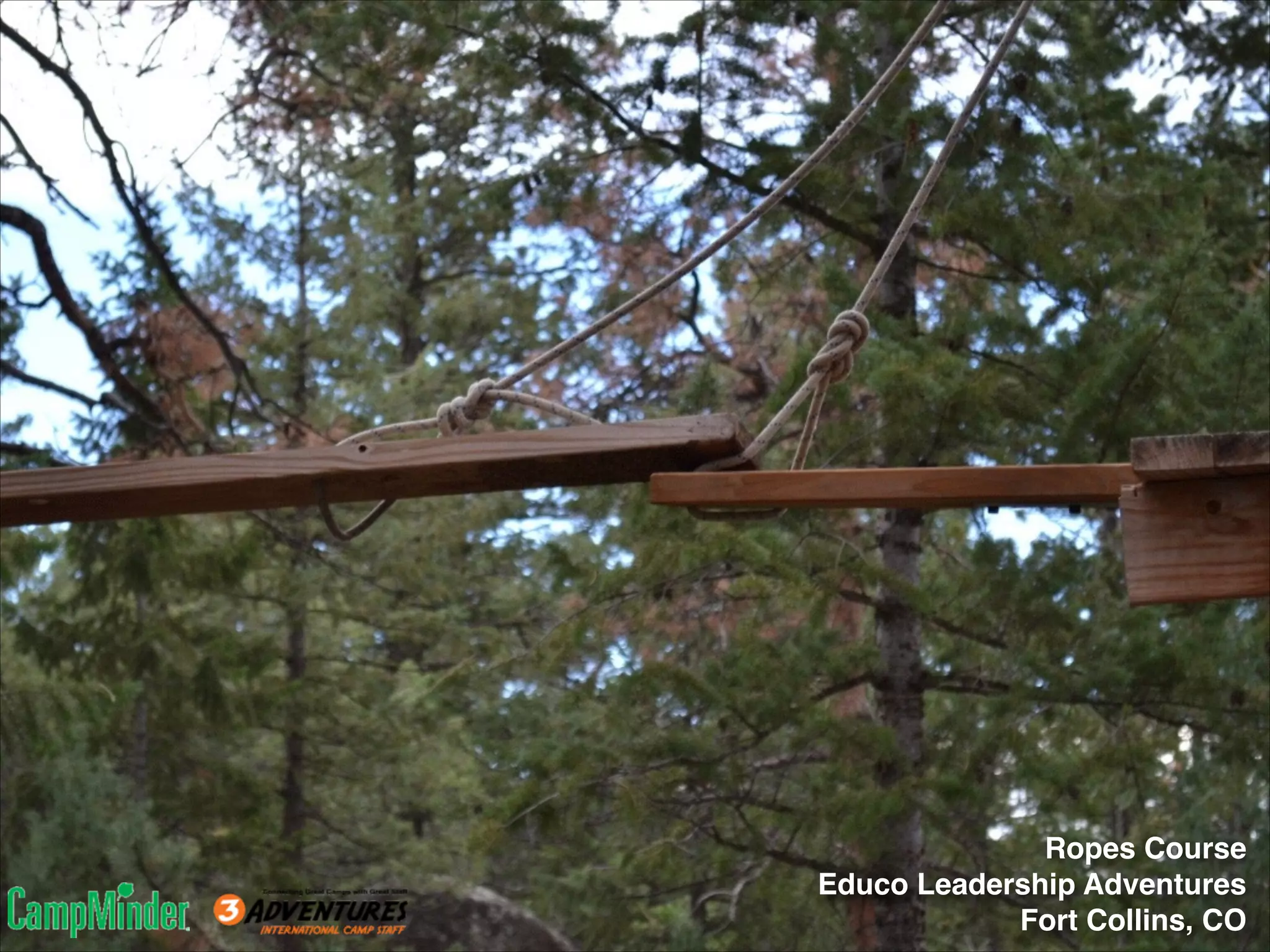 Ropes Course!
Educo Leadership Adventures!
Fort Collins, CO

 