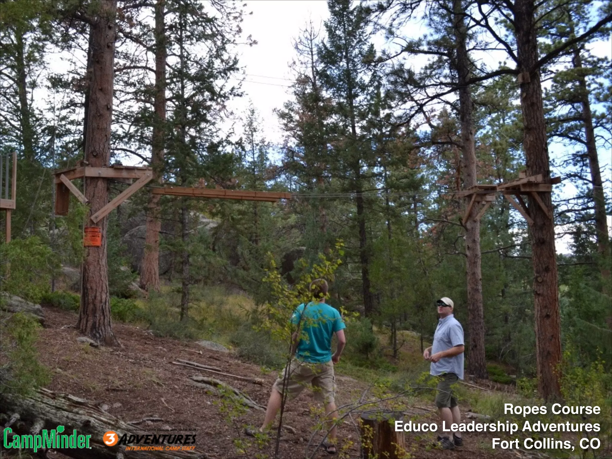 Ropes Course!
Educo Leadership Adventures!
Fort Collins, CO

 