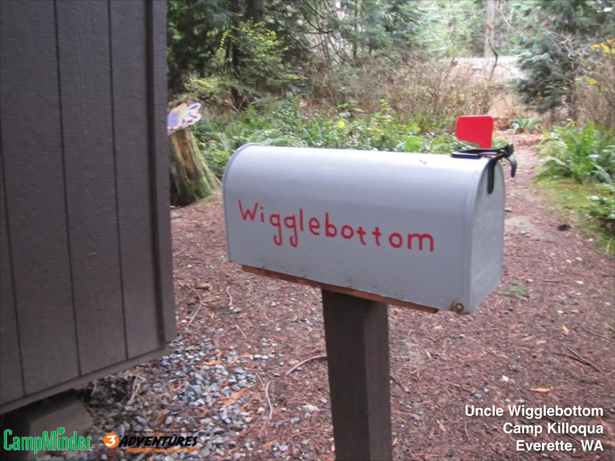 Uncle Wigglebottom!
Camp Killoqua!
Everette, WA

 
