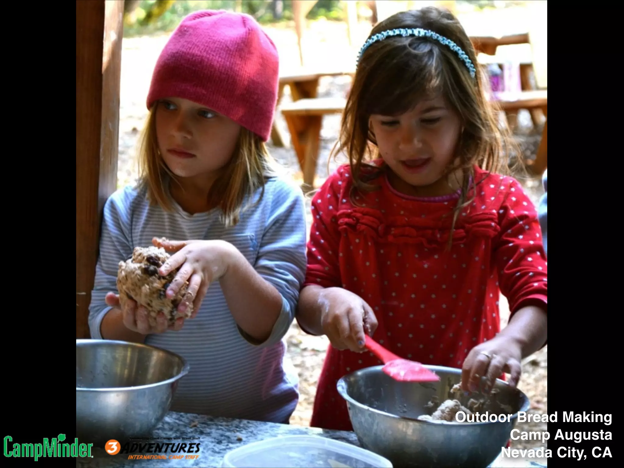 Outdoor Bread Making!
Camp Augusta!
Nevada City, CA

 