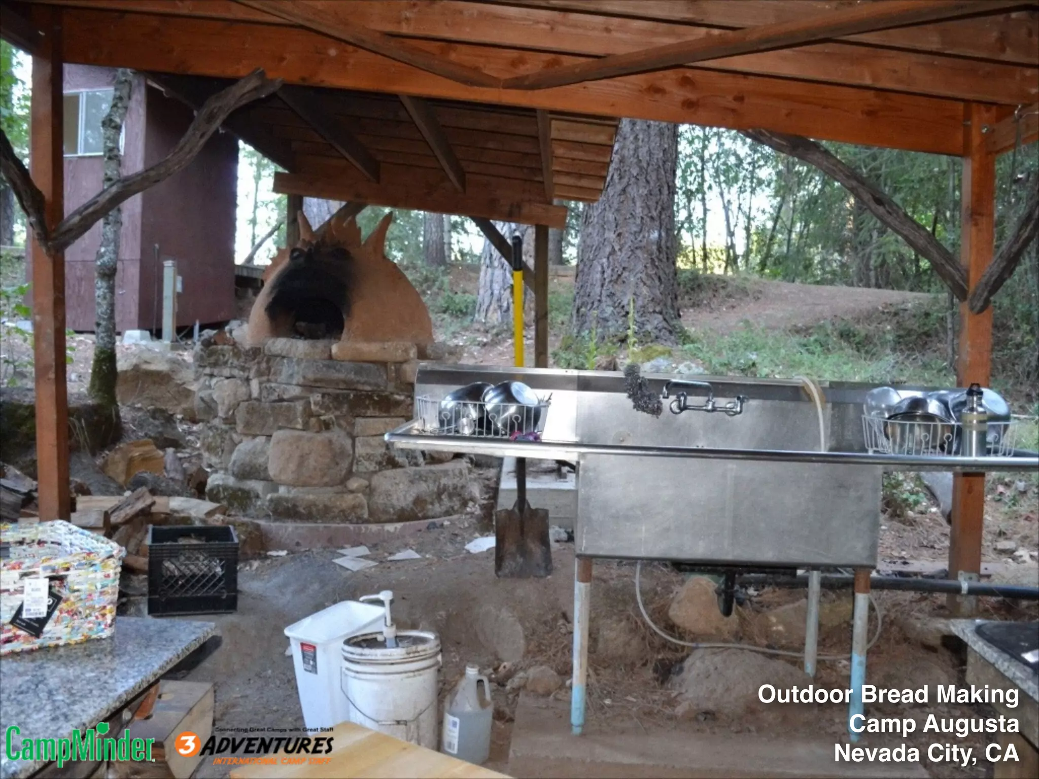 Outdoor Bread Making!
Camp Augusta!
Nevada City, CA

 