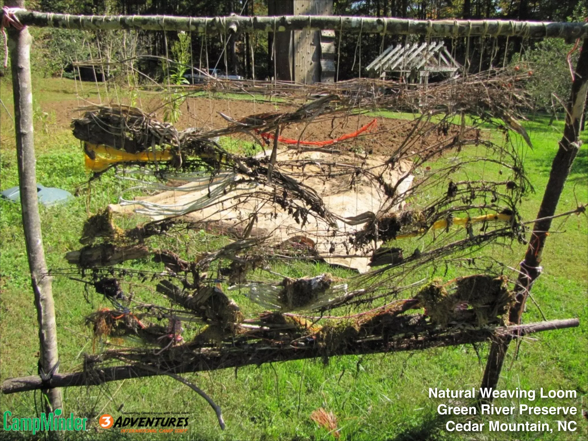 Natural Weaving Loom!
Green River Preserve!
Cedar Mountain, NC

 