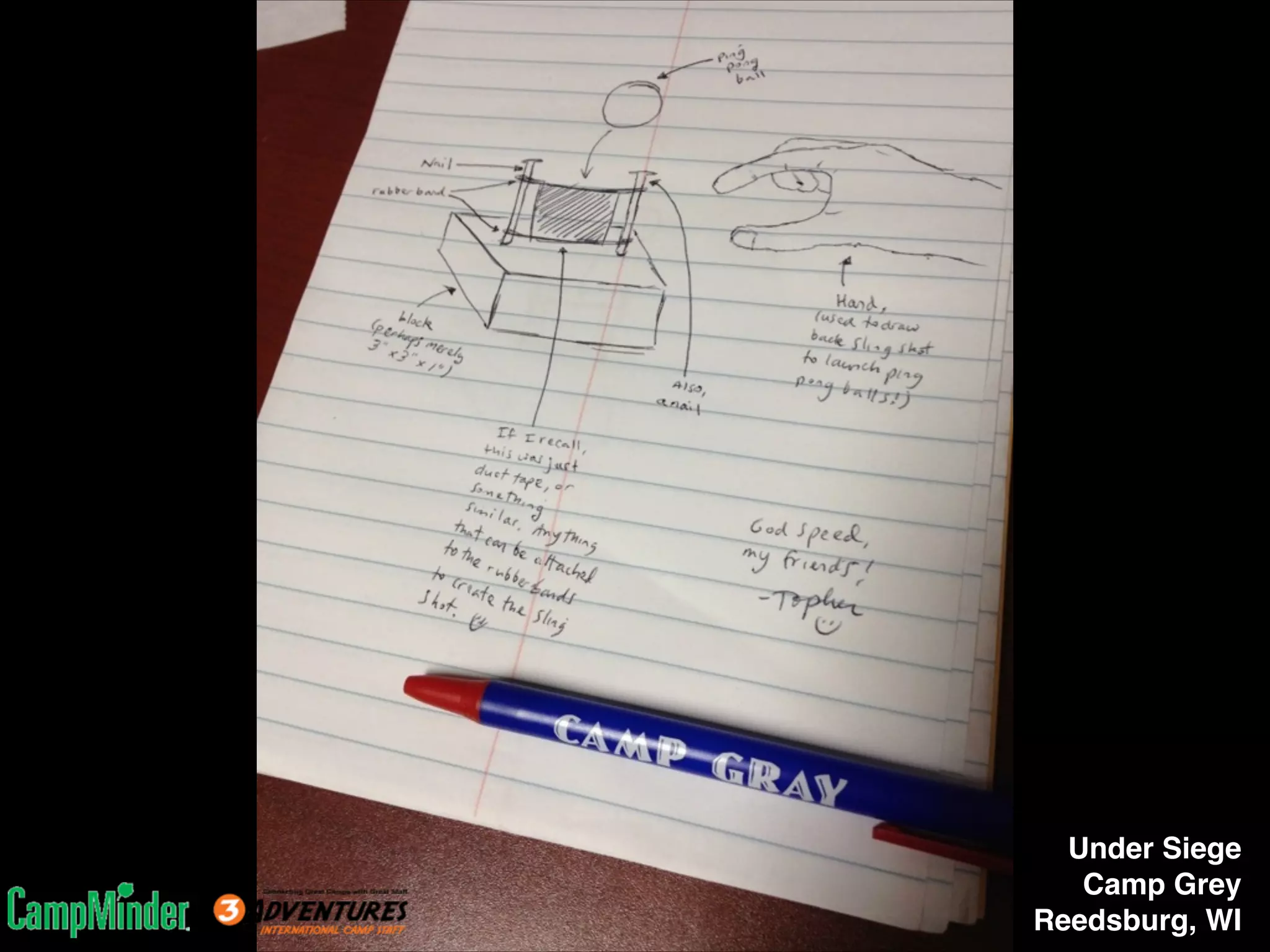 Under Siege!
Camp Grey!
Reedsburg, WI

 