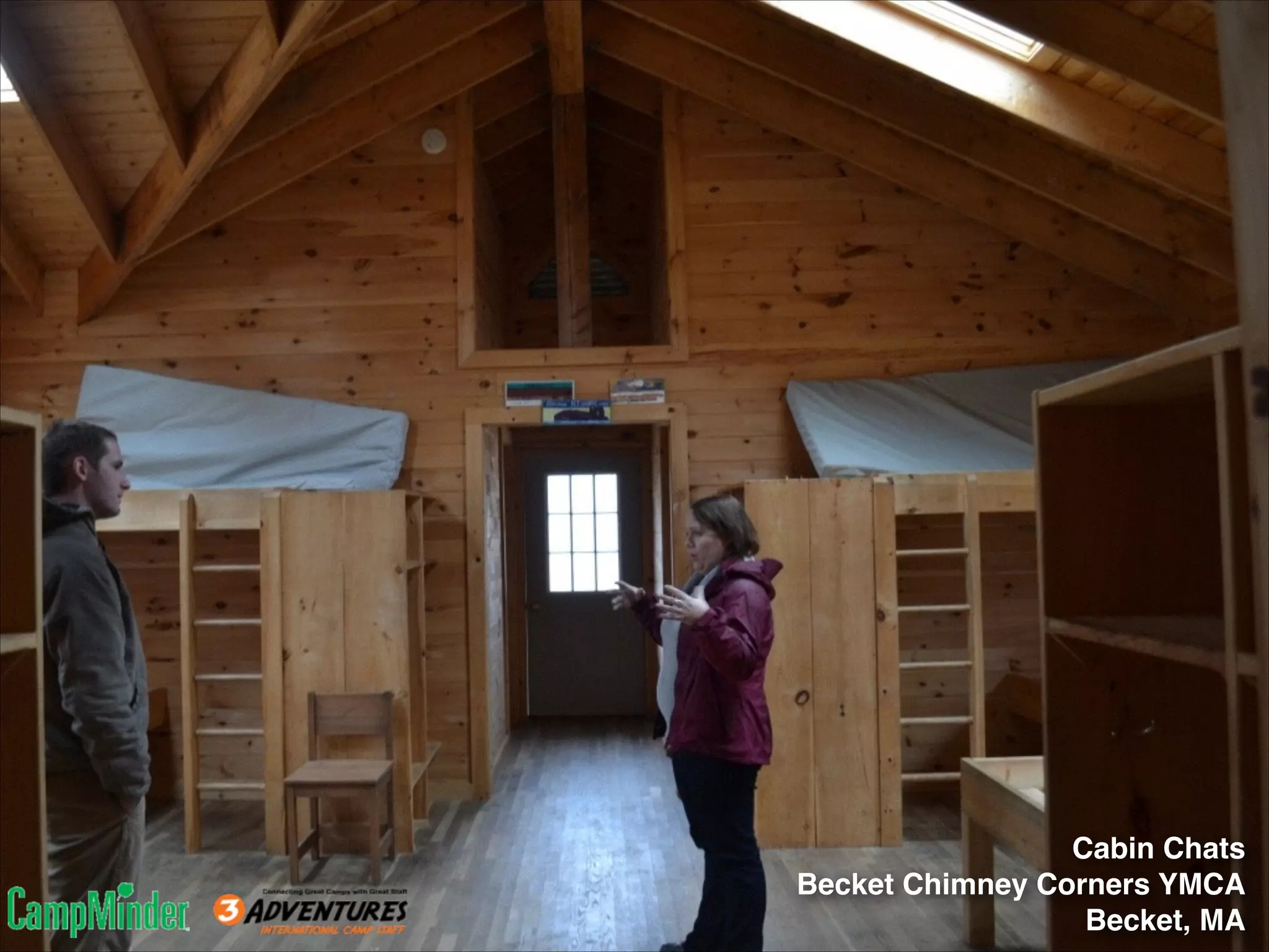 Cabin Chats!
Becket Chimney Corners YMCA!
Becket, MA

 