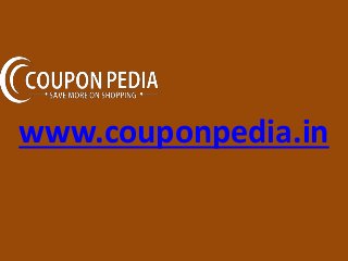 www.couponpedia.in
 