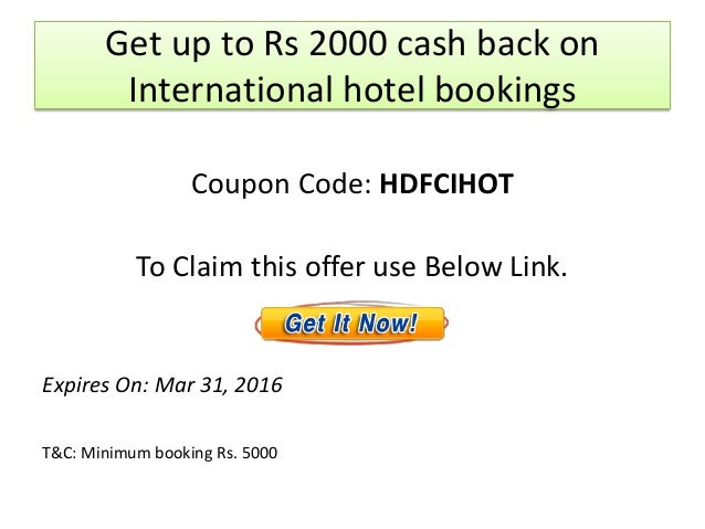 Coupon for make my trip