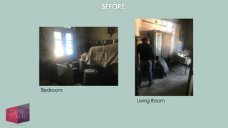 Bedroom
Living Room
BEFORE:
 