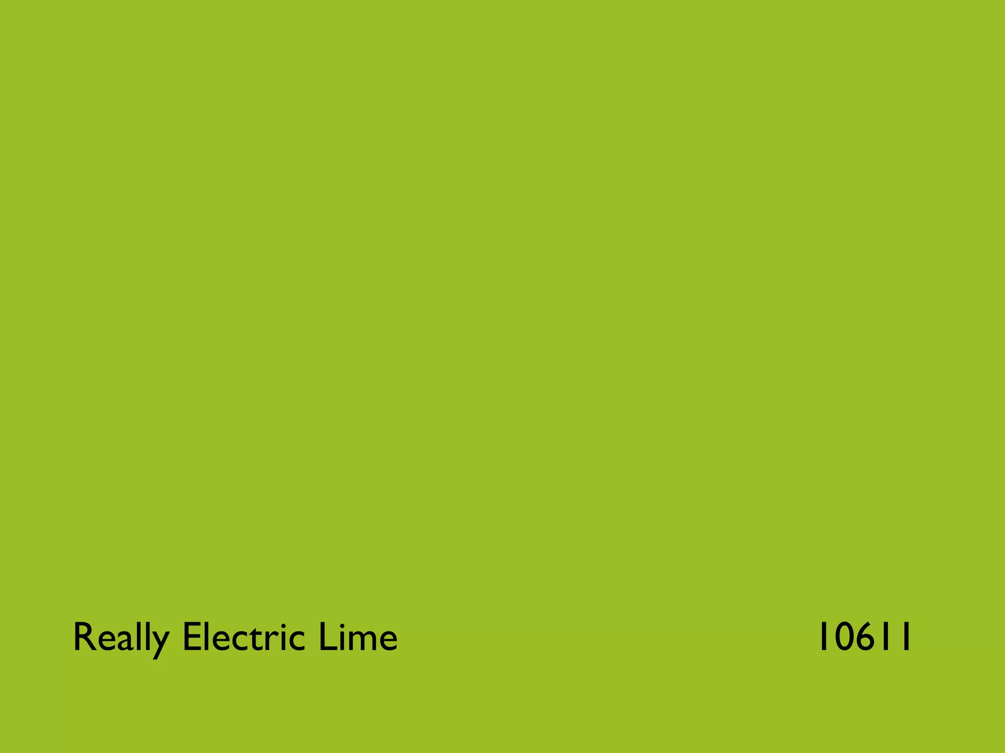 Really Electric Lime   10611
 