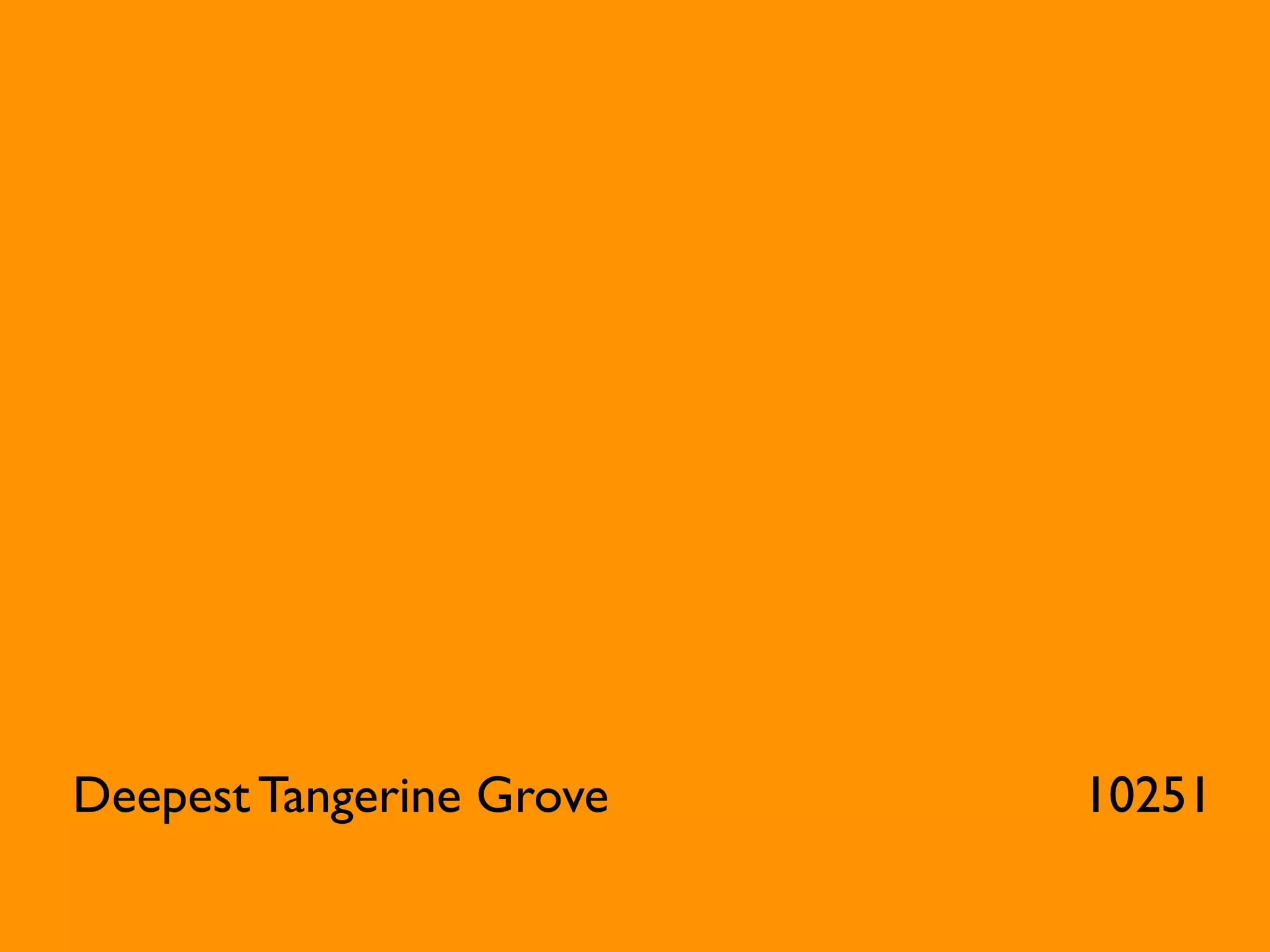 Deepest Tangerine Grove   10251
 