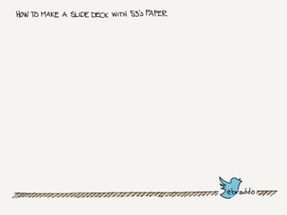 How to Make a Slide Deck Using @FiftyThree's Paper
