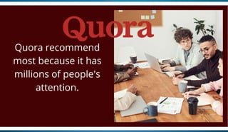 Make Quora Activities More Successful