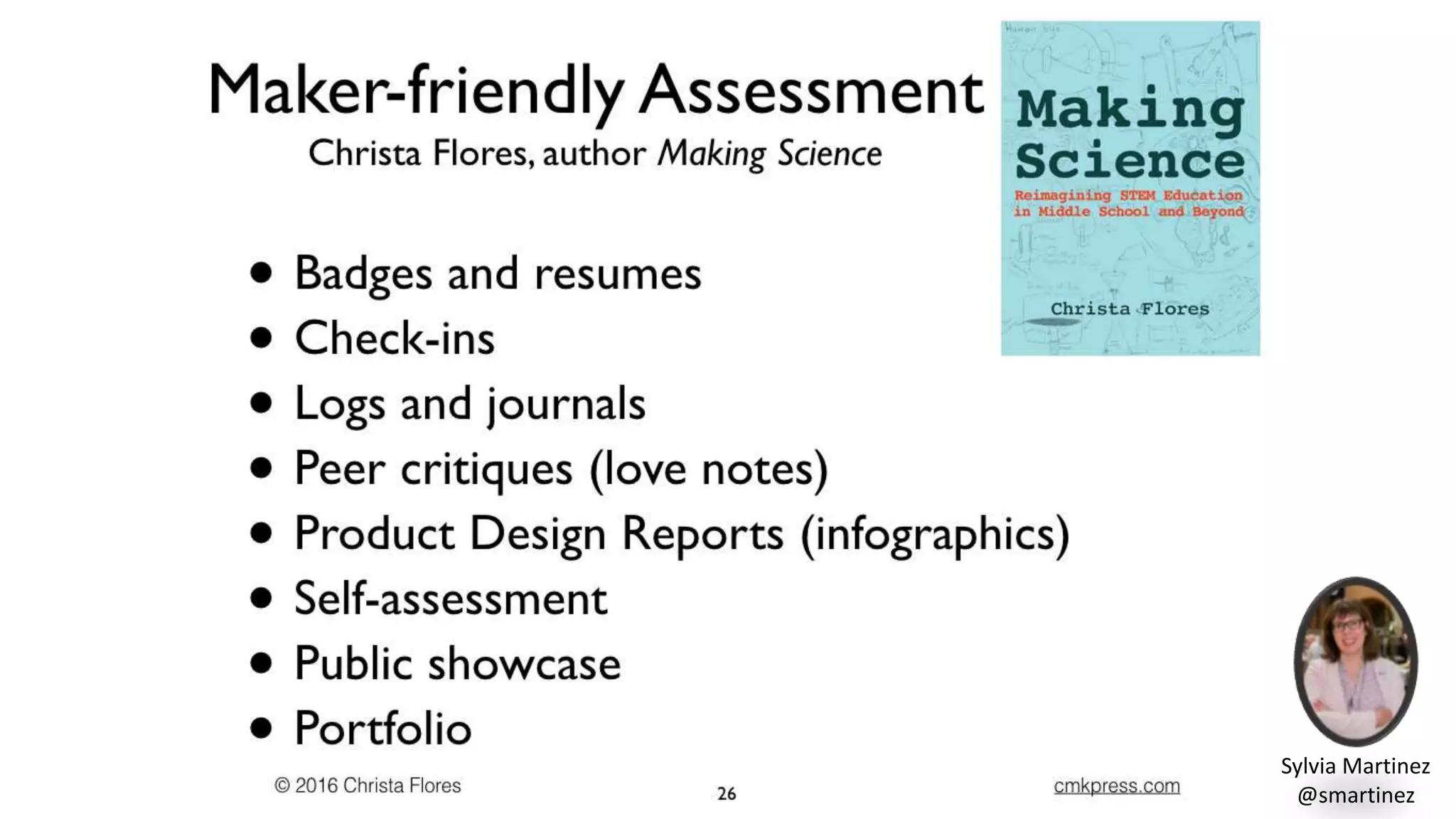 Sylvia Martinez
@smartinez
 