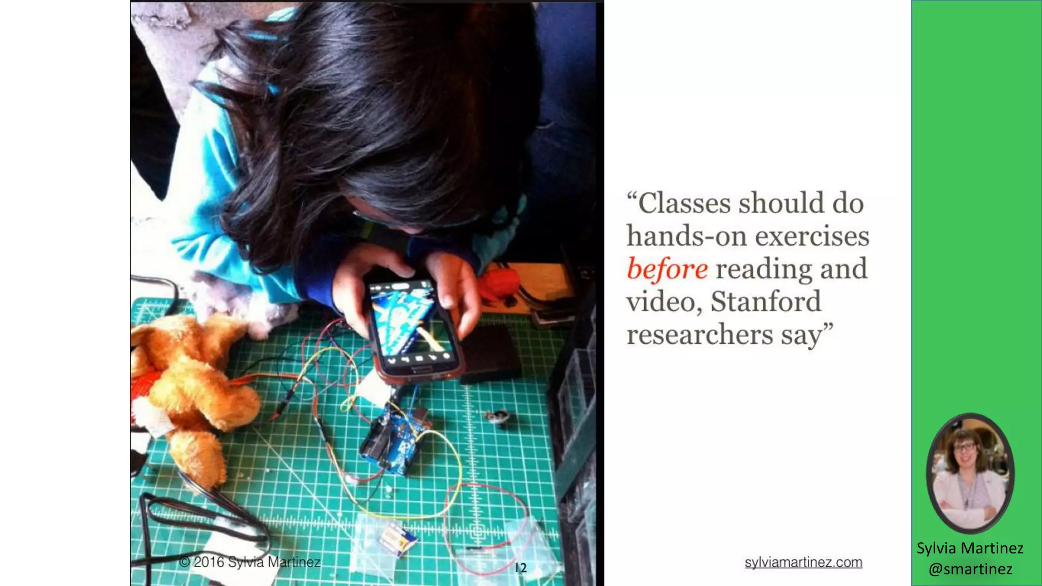 Sylvia Martinez
@smartinez
 