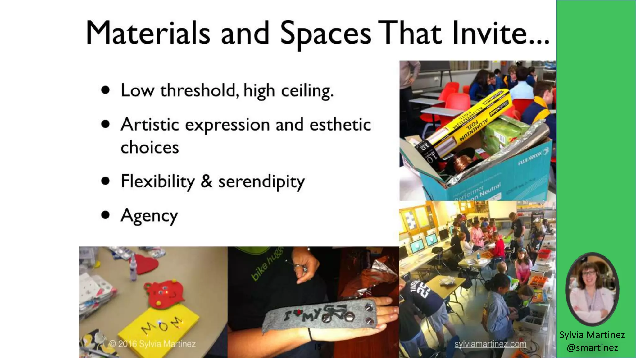 Sylvia Martinez
@smartinez
 