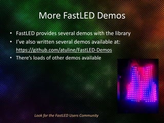 A Fast Introduction to Arduino and Addressable LED Strips | PPTX ...