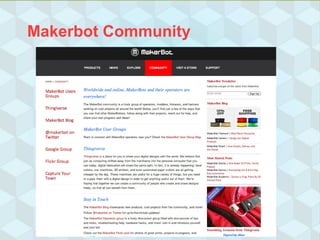 Makerbot Community
 