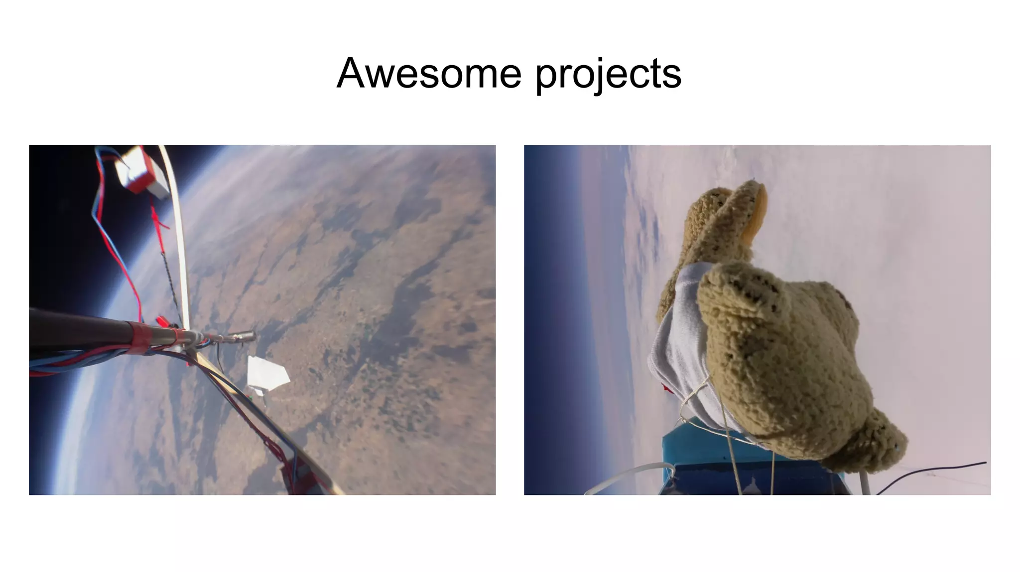 Awesome projects
 