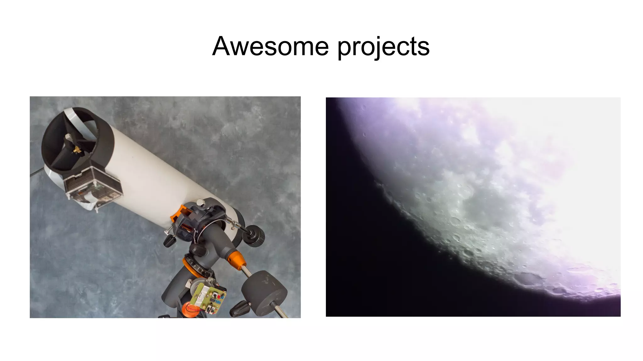 Awesome projects
 