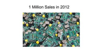 1 Million Sales in 2012
 
