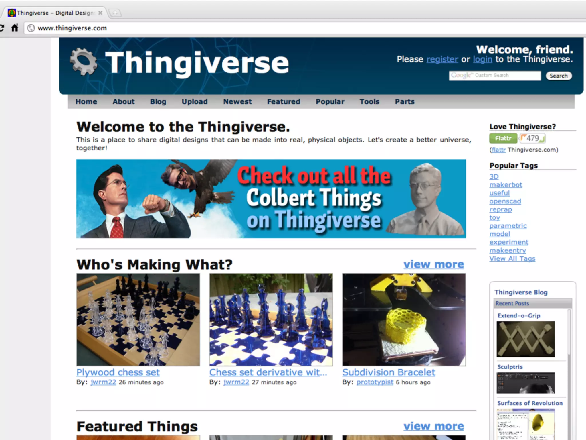  Online sharing of designs - thingaverse, ifixit,
instructables
Saul’s stuff
