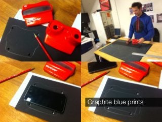 Graphite blue prints
 