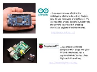 Little Bits are an open source library of electronic
modules that snap together with tiny magnets for
prototyping, learnin...