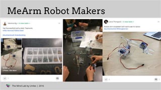 The Mind Lab by Unitec | 2016The Mind Lab by Unitec | 2016
MeArm Robot Makers
 