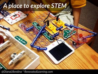 @DianaLRendina * RenovatedLearning.com
A place to explore STEM
 