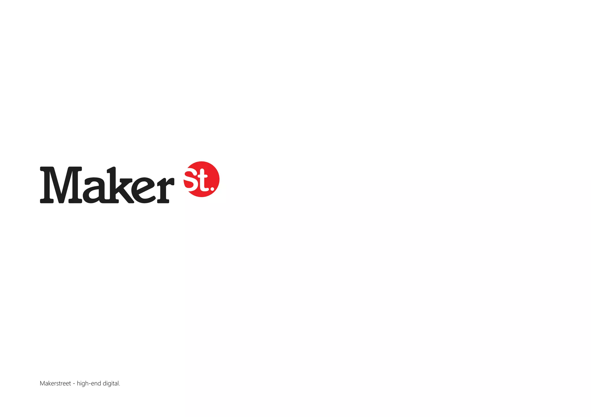 Makerstreet Propositie Ms | PPT