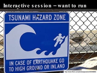 Interactive session – want to run away? Why Agile UX is Meaningless without an Agile Attitude  Why Agile UX is Meaningless without an Agile Attitude  http://www.flickr.com/photos/ppowers/343448083 