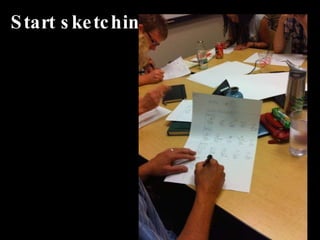 Start sketching 