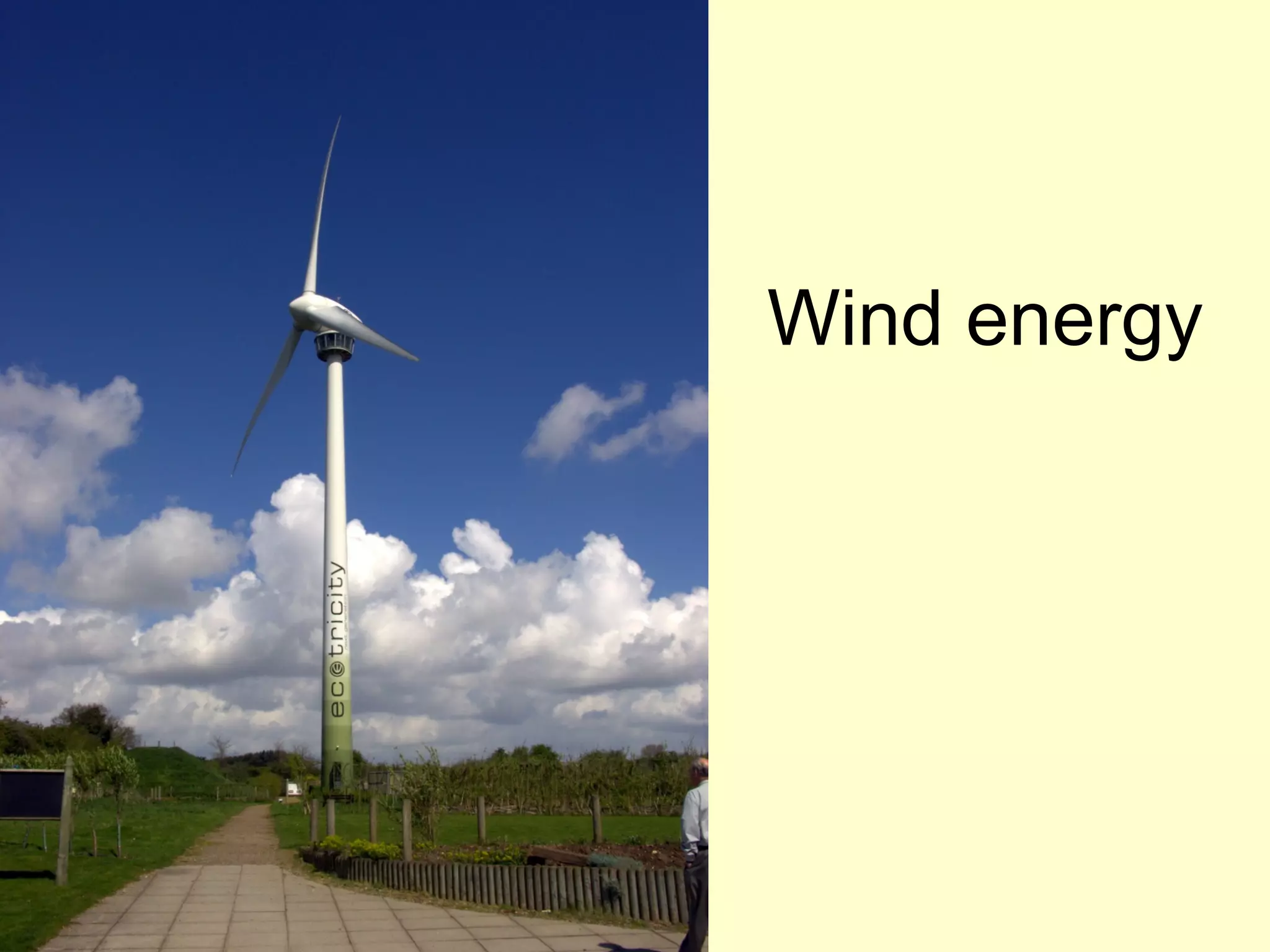 Wind energy 2004 