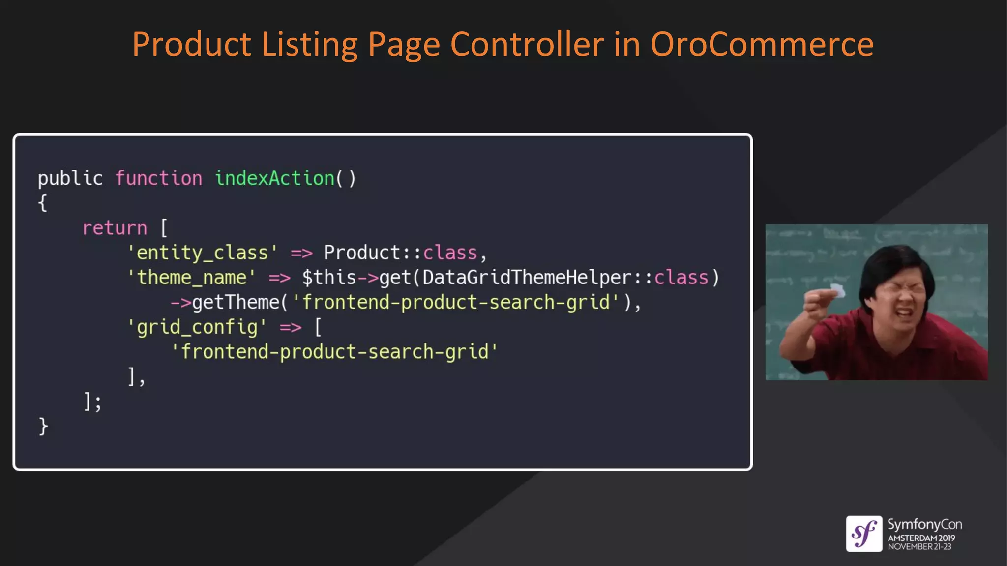 Product Listing Page Controller in OroCommerce
 