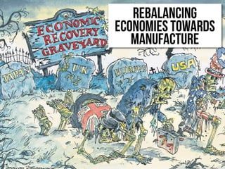 rebalancing
economies towards
   manufacture
 