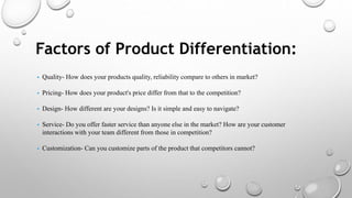 Quality Differentiation maketing management Differentiation PPT.pptx