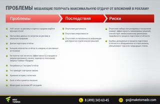 Система бизнес аналитики Maketornado