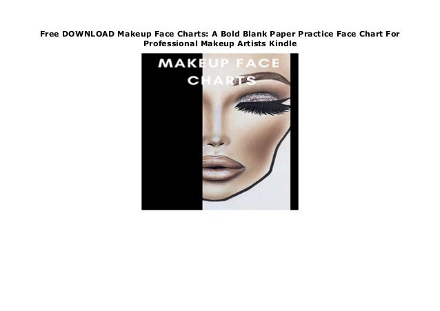 Blank Makeup Face Charts