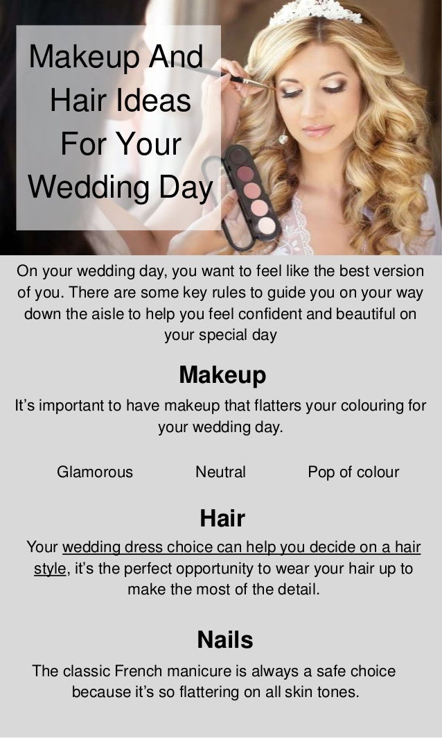Pretty Makeup And Hair Styles Tips For Your Big Day