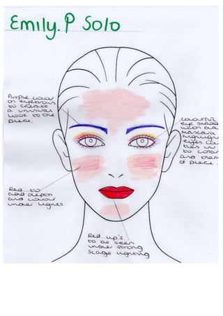 Makeup scans word doc.