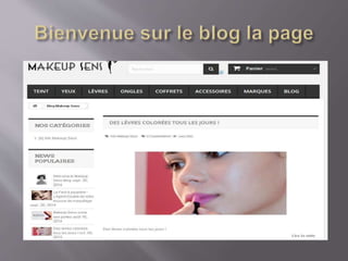 Acheter maquillage en ligne