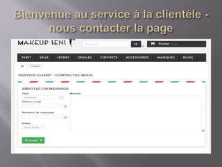 Acheter maquillage en ligne