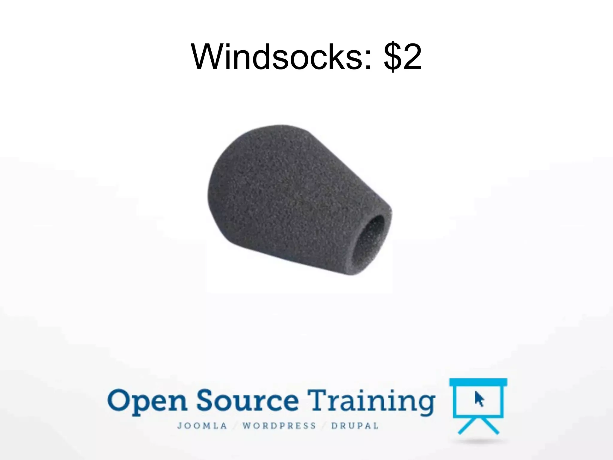 Windsocks: $2
 