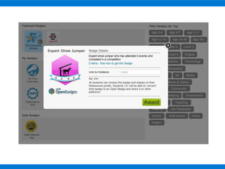 Open Badges Made Easy with Makewaves | PPTX