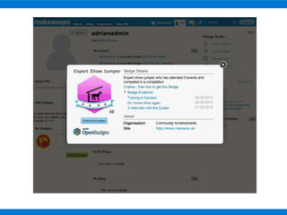 Open Badges Made Easy with Makewaves | PPTX