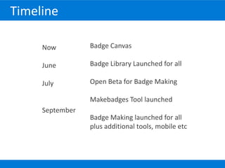 Open Badges Made Easy with Makewaves | PPTX