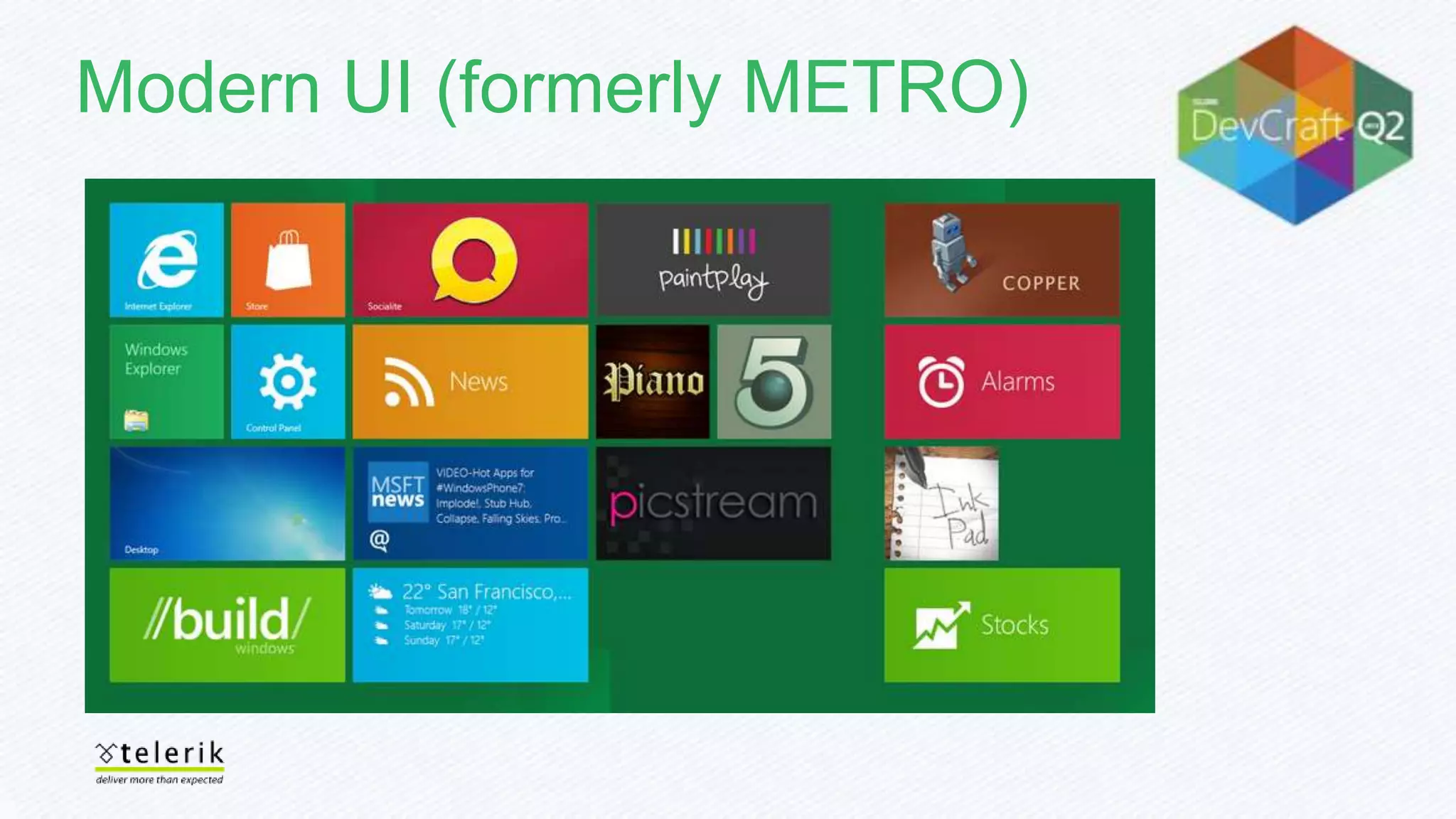 Modern UI (formerly METRO)