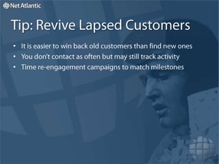 Customer type: repeat buyer, inactive, or new customer