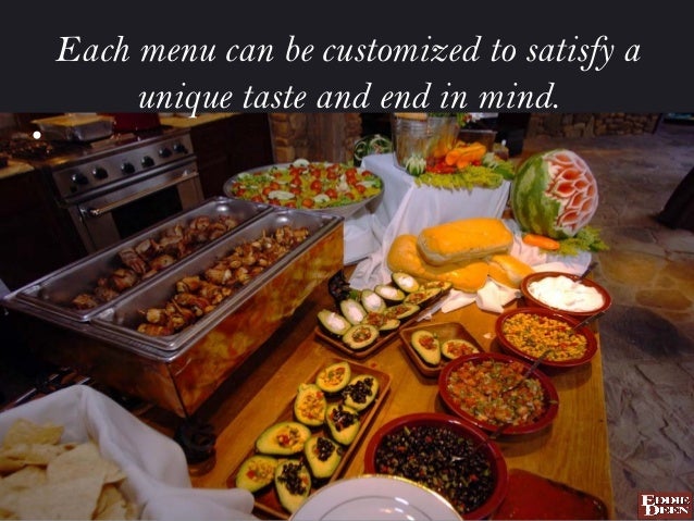 Make your event memorable with good catering