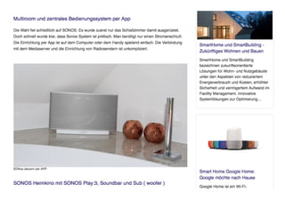 MakeYourHome Sound System